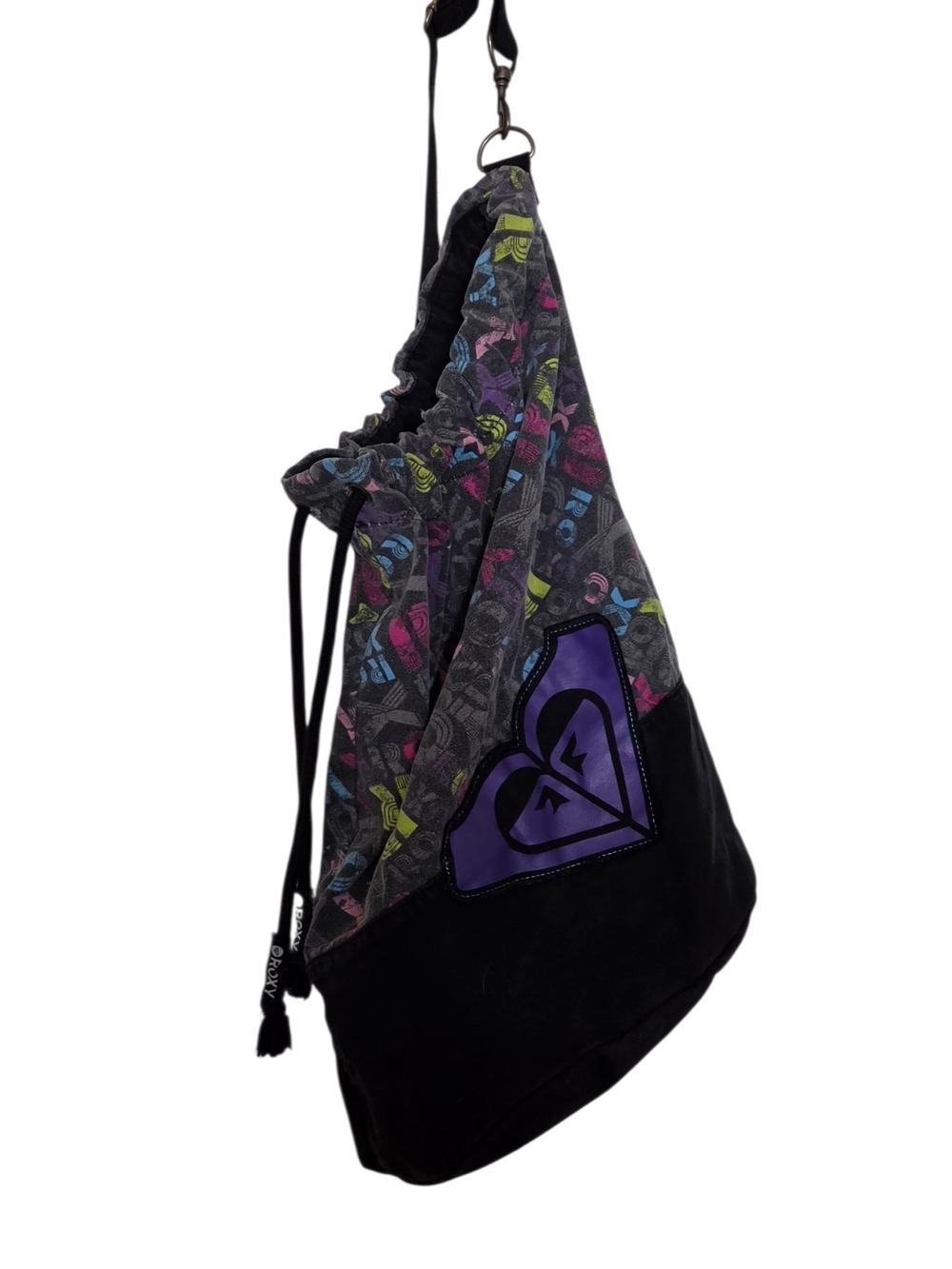 Throwback Y2K Roxy Drawstring Knapsack - Picture 3 of 11